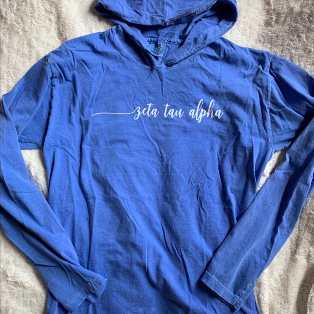 ZTA Long Sleeve Comfort Colors Sweatshirt
